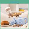 Plush Kitchen Appliance And Food Toys With Short Plush Material For Playroom