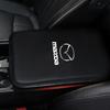 For Mazda 3 6 CX-3 CX-5 CX-8 MX-30 MX-5 BT-50 ATENZA ATENZA R360 Car Armrest Box Pad Protection Elbow Rest Cushion Console Cover FF13