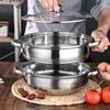 Sanjiaolong 304 Stainless Steel Multi-functional Pot