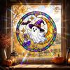 Halloween Static Window Cling - Moon Bottle Decorative Sticker For, 3030 Cm