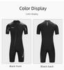 New 3mm Unisex Short-Sleeve Diving Suit - Thick, Warm, and Cold-Resistant for Surfing and Jellyfish Protection