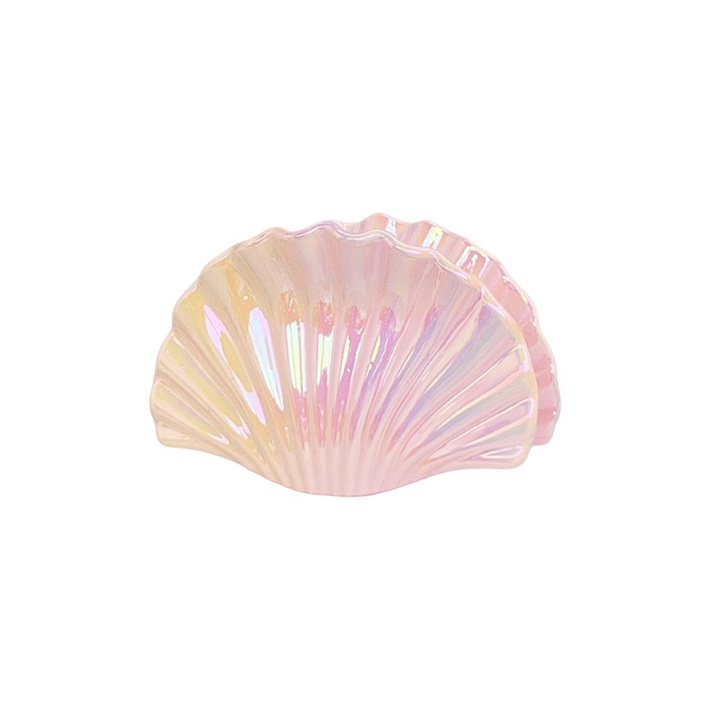 Hair Claw Clip Large Seashells Headgear Hair Claw Clamp Elegant Seashells Hair Holder Barrettes Strong Hold for Girls