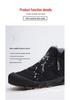 Unisex Winter Snow Boots - Warm, Non-slip, Mid-top, Velvet-lined