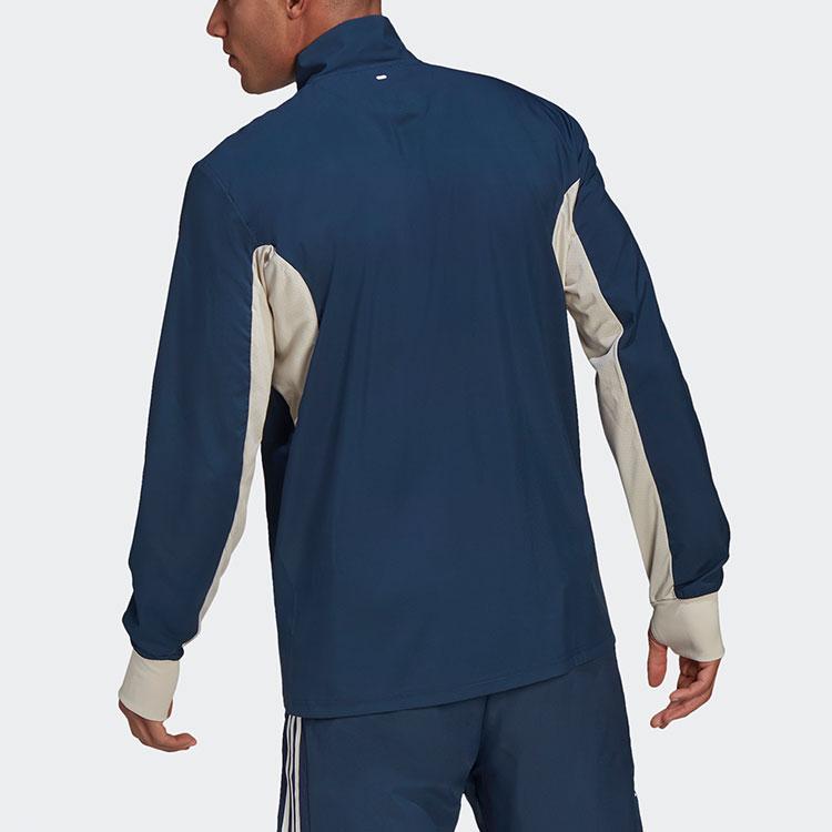 Adidas Jackets Men's Blue Stand Collar Moderate Other GP6488
