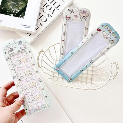 Pvc Fotoğraf Kabini Çerçeveleri Karikatür Fotoğraf Kabini Albümü 2X6 İnç Fotoğraf Şeritleri Düğün Albümü Çanta Kolye Okul Kırtasiye