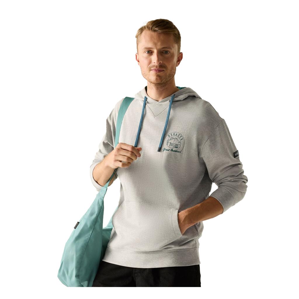 Regatta Mens Cline Back Print Hoodie