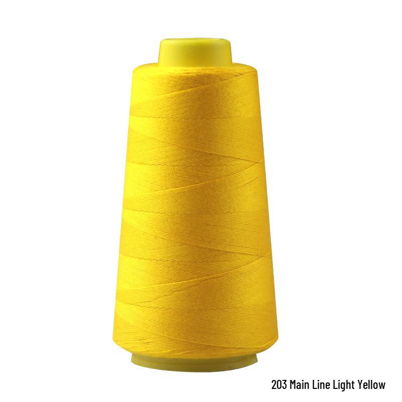 Black and White Thick Denim Sewing Thread Roll for Machine and Hand Sewing