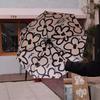 Fully Automatic Umbrella for Girls Dual Purpose Sun and Rain Protection Reinforced Sun Umbrella UV Resistant Sun Umbrella