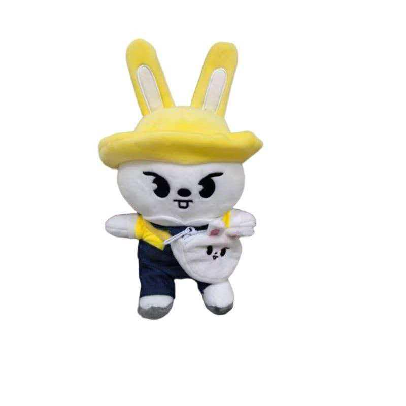 Stray Kids Plush Pendant: Cute SKZ Spring Kindergarten Card Holder Doll