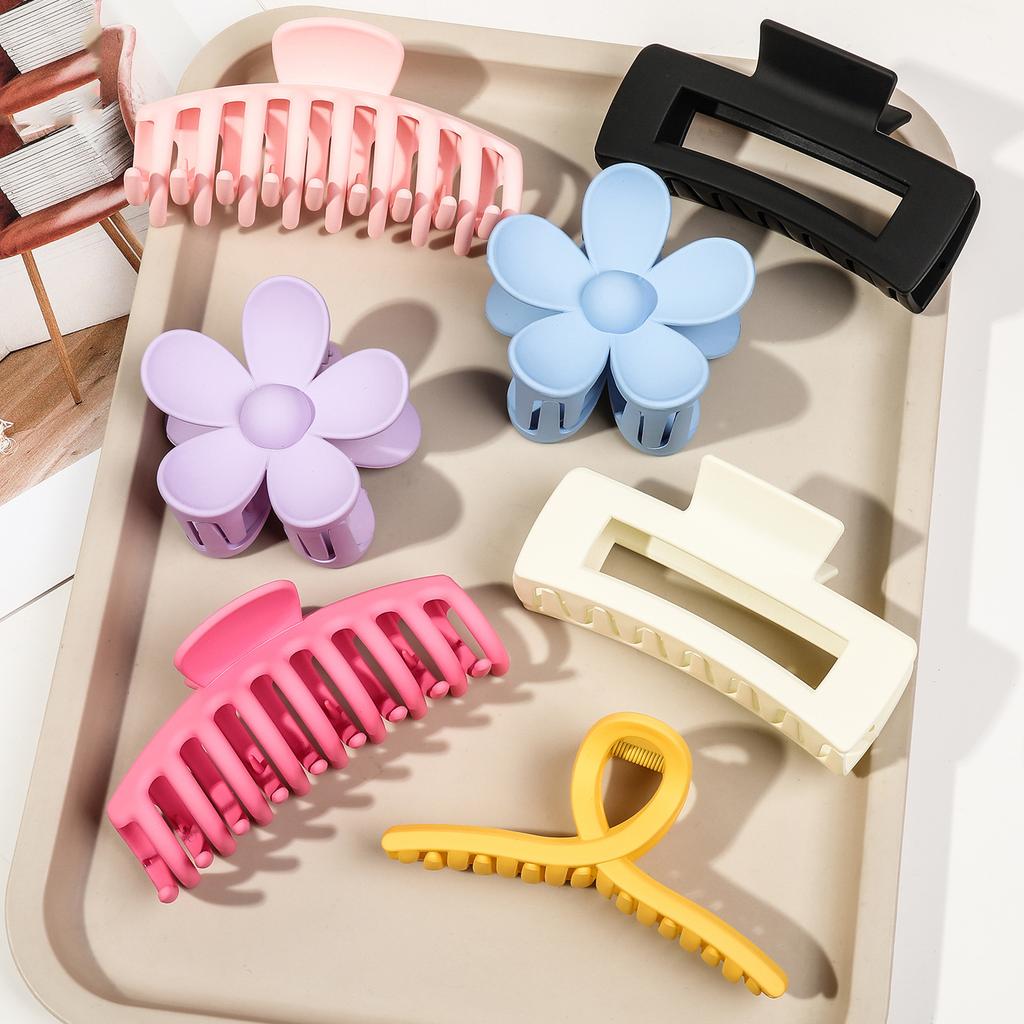 27pcs/set Women's Flowers Hair Claw Clips Hairband Set Headband Velvet Hair Hoop Wristband For Washing Face Skincare Makeup Wear