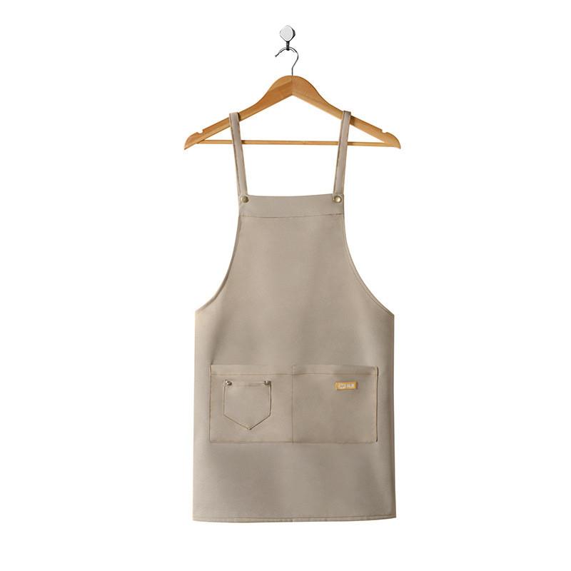 Waterproof Polyester Apron For Professional Kitchen Use And Antioil Protection For Adults