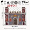 2D Medieval Castle Kingdom Photography Background Cloth