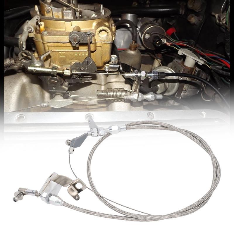 Kickdown Cable Kickdown Cable Stainless Steel 158cm Length Throttle Wire Replacement for  727 TRANSMISSIONS