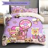 Tokidoki  Pattern Bedding Quilt Set  Home Decoration  Gift (1 * duvet cover + 2 * pillowcase  without core)