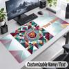 Custom Name Text Mouse Pad Burnley Football Personalized Desk Pad For Work And Gaming