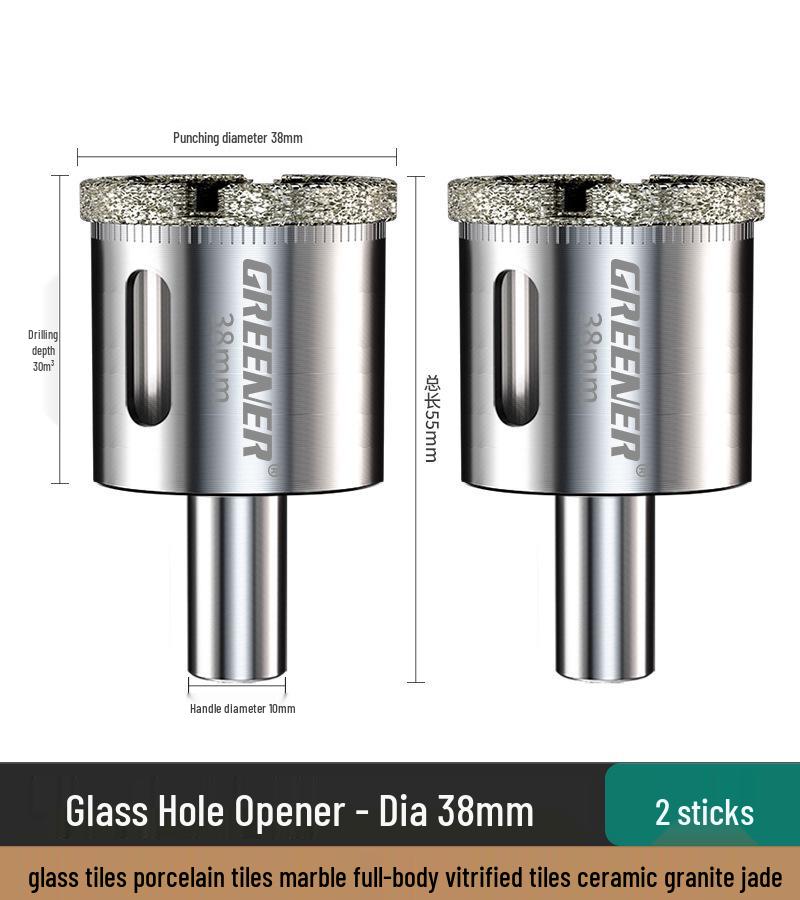 Green Forest Diamond Drill Bit for Tiles, Glass & Marble