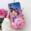 For Realme C65 Case Cute Cartoon Butterfly Cover Soft Silicone Phone Case Fundas For Realme C 65 C65 RealmeC65 4G Bumper