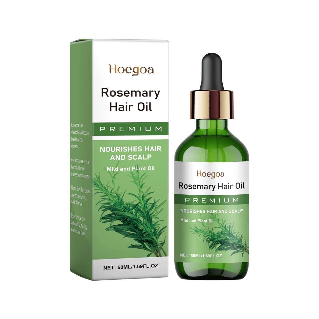 Hoegoa Rosemary Essential Oil for Hair 100ml - Strengthens and Nourishes Hair, Natural Hair Care Treatment