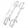 1/3pcs 26cm Multifunctional Space Saving Metal Hangers with Magic Hook 6 Hole Clothing Wardrobe Organize Hanger Holder