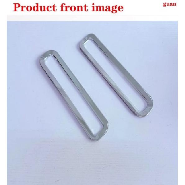 Car Rear Fog Lights Decorative Frame Silver For Suzuki Fronx 2024-2025