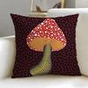 classic artist Yayoi Kusama Cushion Cover Soft  EasyWash Pillow Case  Versatile for Couch Bed Travel and Office