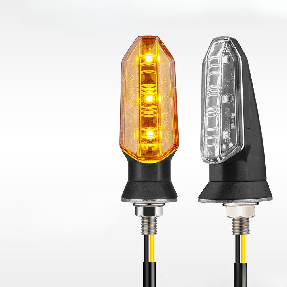 

Универсальные светодиодные лампы для мотоциклов, светодиодные индикаторы, янтарные мигалки, супер яркие мотоциклетные 10 шт., мини-светодиодные указатели поворота