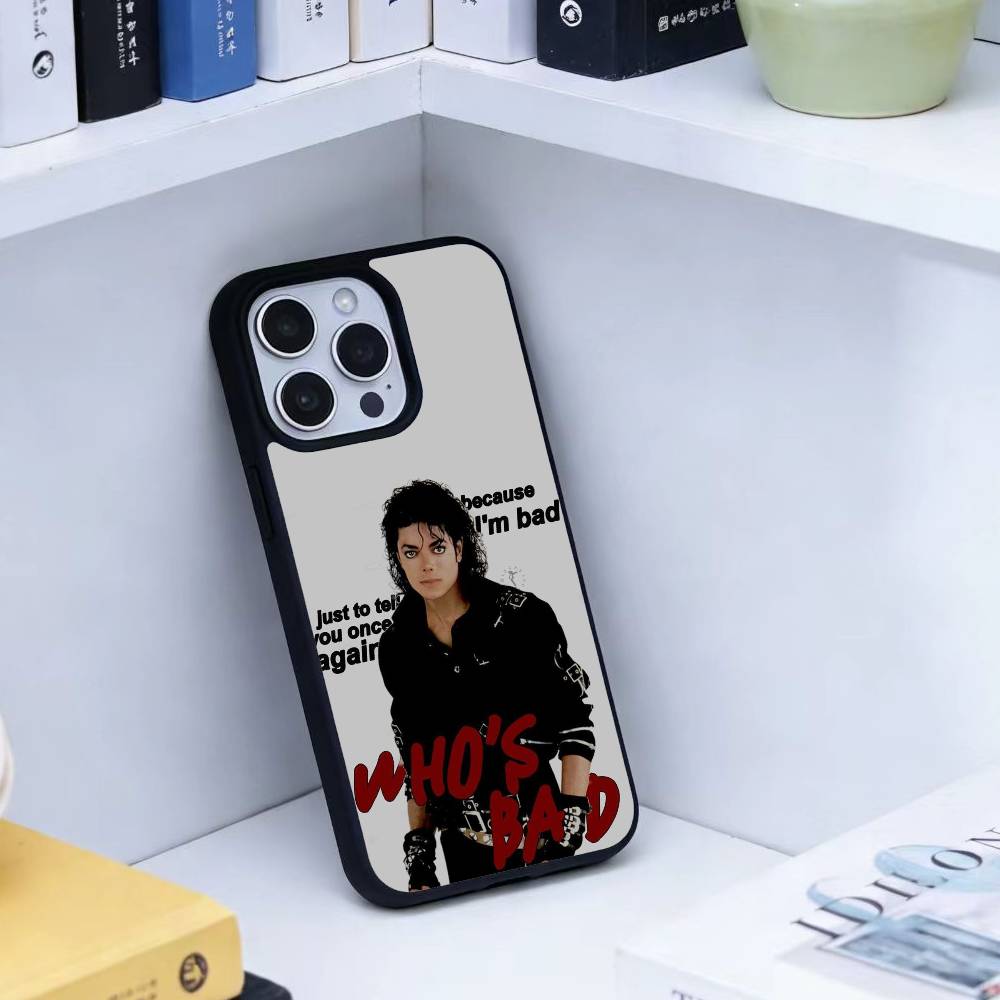 Singer Michael J-Jackson  Phone Case For iPhone 14,16,15,13,17,12,Plus,Pro,Max Magnetic For Magsafe Frosted Cover