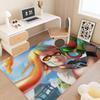 Game Splatoon Floor Mat Floor Mat INS Style Soft Bedroom Floor House Laundry Room Mat Anti-skid Household Carpets