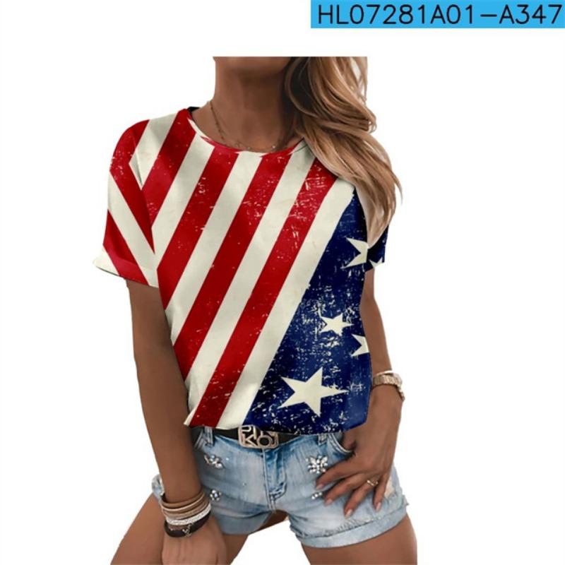 USA National Flag 3D printed t shirt men women American Independence Day Graphic t-shirt casual Harajuku tshirt tops