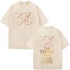 Game Clair Obscur Expedition  Graphic Vintage Washed T Shirt Men Women Clothing Fashion Oversized Cotton Short Sleeve Tshirts