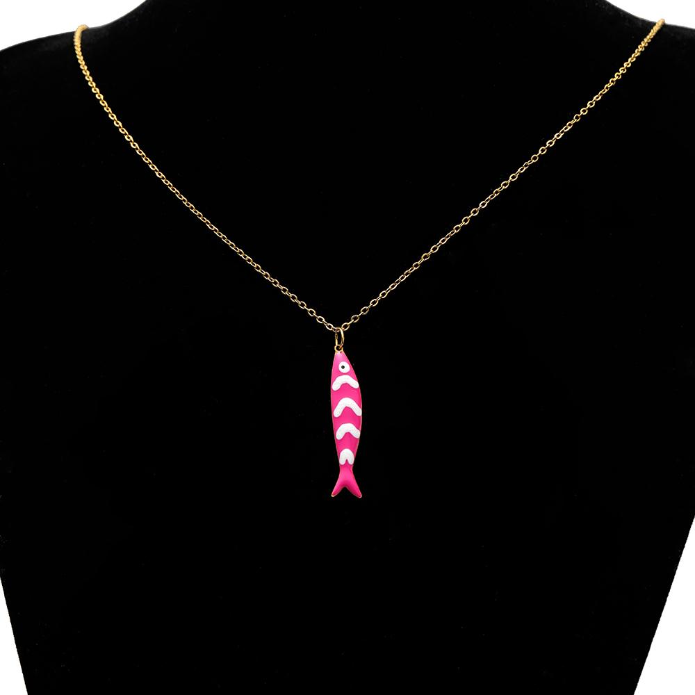10pcs Stainless Steel Gold 20mm Starfish Charms Enamel Fish Pendant for DIY Jewelry Bracelet Findings Necklace Earrings Making