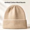 Knitted Knitted Hat Thickened Beanies Cap Fashion Mosque Hats  for Male Female