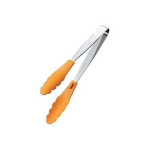 Tanabe Metal Multi-Tongs with Stopper, Size 270, Orange, 1436