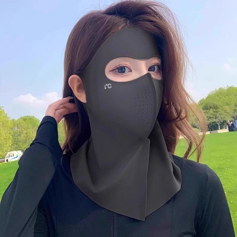 Seamless UPF50+ Sun Protection Windproof Face Mask