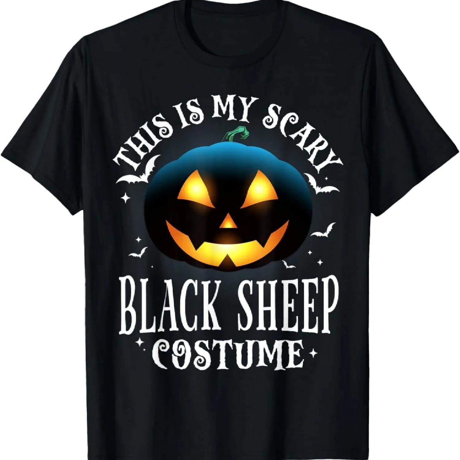 

Black Sheep Halloween Matching Pajama Costume T-Shirt XXXXXL чорний