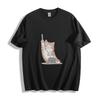 Cosmic Cat Journey T-Shirt - Galactic Kitty Design Unisex Tee