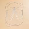 Casual Holiday Style Women's Sexy Chest Chain Bikini Necklace Geometric Chain Tassel Body Chain