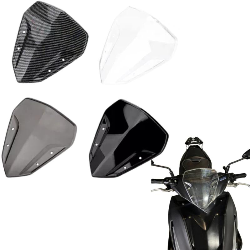 1Pcs Motorcycle Accessories Windshield Visor Carbon Fiber/Plastic Windshield For Aerox 155 V1 V2 V3 /Visor Nvx 155