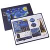 Van Gogh & Monet Art Notebook Gift Set – Creative Retro Oil Painting Design for Students