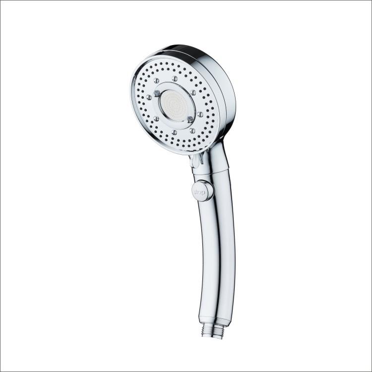 3 Functions Chrome Rainfall Pressurized Shower Head for Bathroom Factory Price
