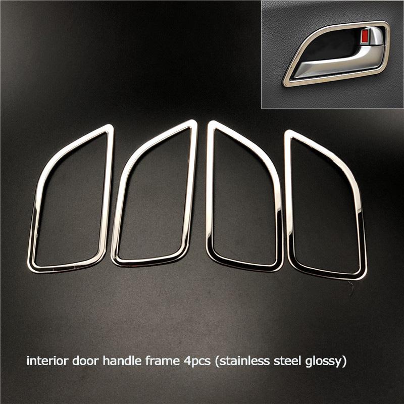 For Kia K2 Rio 2011-16 Car-styling Interior Center Dashboard Outlet Widow Lift Door Handle Gear Shifter Turn Light Trim Sticker