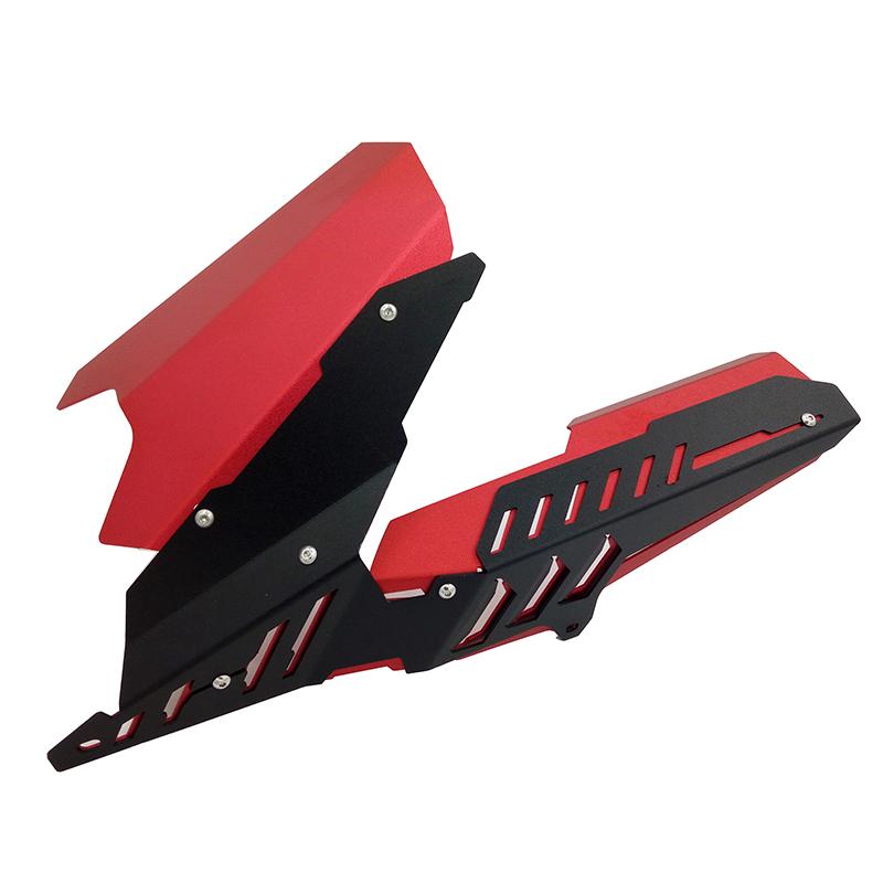 For YAMAHA YZF R25 R3 YZF-R25 YZF-R3 MT-03 MT03 MT-25 MT25 Motorcycle CNC Rear Fender Mudguard Chain Guard Cover Protector Kit