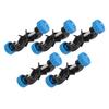 5 Pack Aluminum Alloy Lab Stand Clamp Holder 18mm Rod Diameter 21mm Rod Diameter Boss Head Clamp Holder Right Angle Design