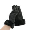 New Suede Fleece Women's Touchscreen Winter Gloves: Warm, Windproof, Cold-Resistant, Ideal for Outdoor Use
