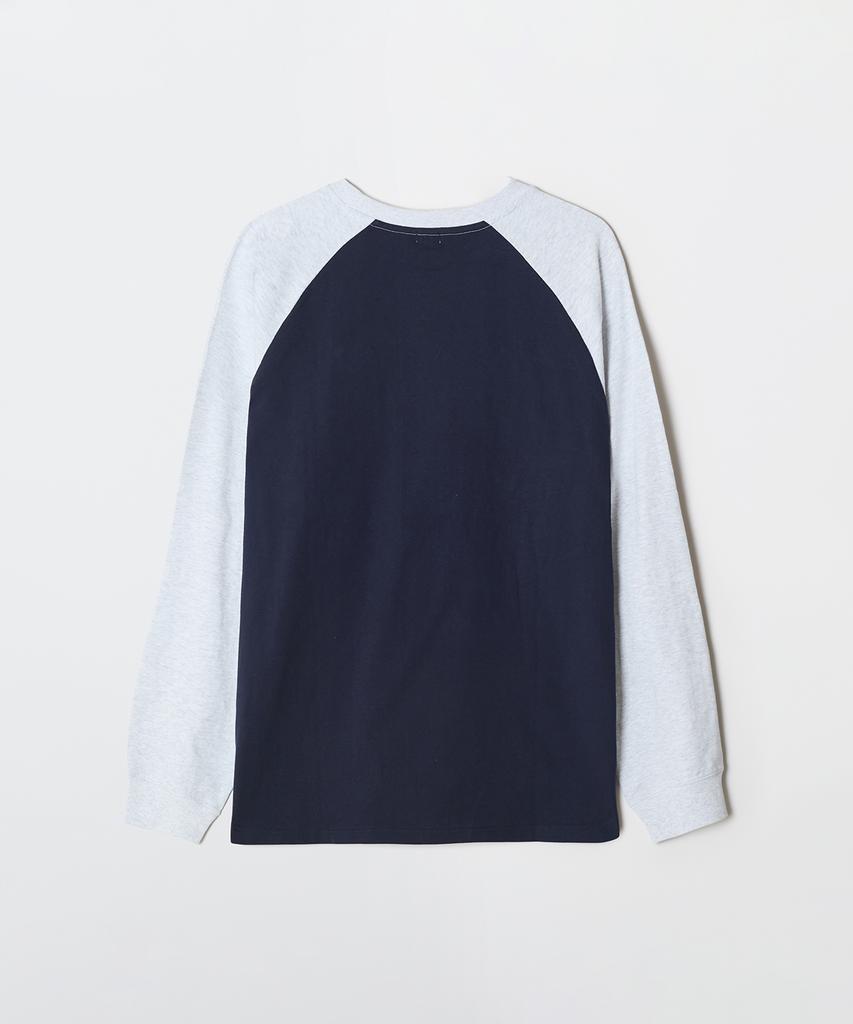 Seupao [Manggeureojin Gom] Long Sleeve T-Shirt (Navy)_Splag23U03