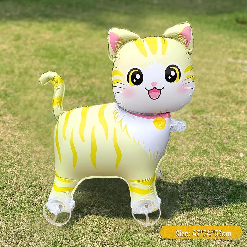 Kids' Leash with Wheeled Walking Animal Balloons - Outdoor Play Photo Props