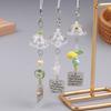 Cute Wind Chime Pendant Keyring Phone Lanyard Decorative Accessories Home Decorations Bag Camera Keychain Wind Chime Pendant