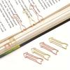 10pcs Arrow-Shaped Metal Paper Clips - for Office, Memo, and File Binding, Durable Metal Construction, Paper Clips for Desk