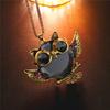 Owl Pendant Necklace for Women Colorful Vintage Style Minimalist Elegant Fashion Jewelry European American Trend Gift