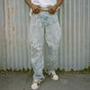 RogueWave Y2k Amerikanische Hosen Hip Hop Streetwear Unisex Lässig Y2k Retro Baggy Jeans Trendig Amor Engel Muster Herren Damen Gerade Bein Jeans